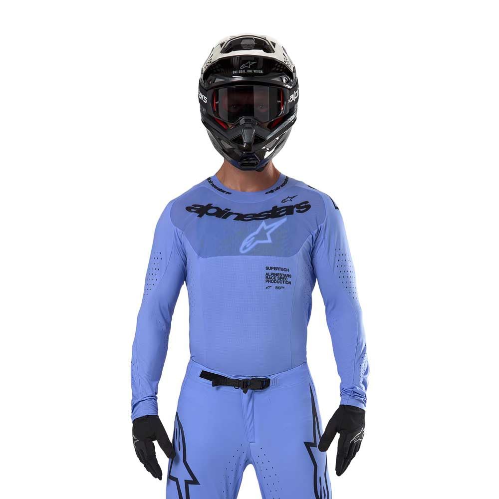 Amazon.com: Alpinestars 3763324-79-M: Supertech Dade Jersey Light